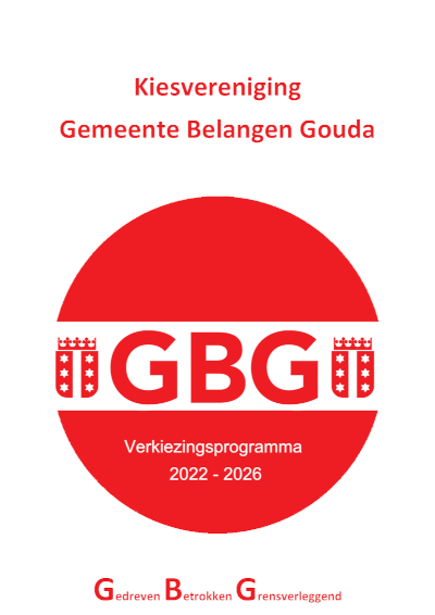 Verkiezingsprogramma GBG